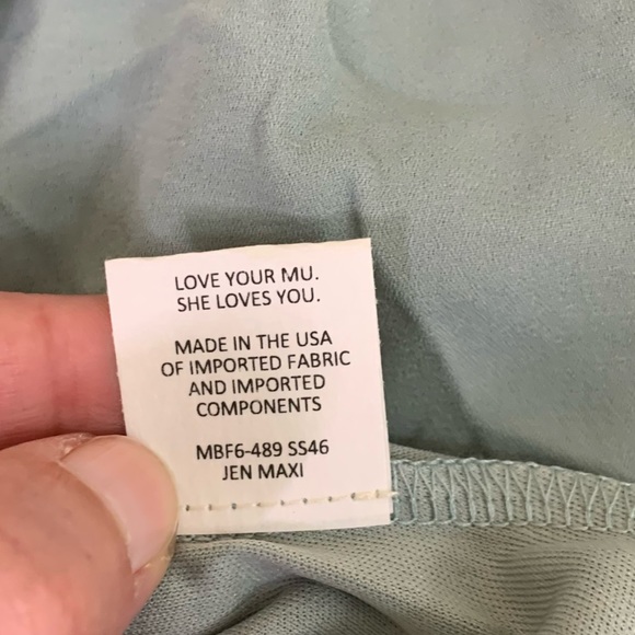 Show Me Your Mumu Jenn Maxi Dress Silver Sage - Picture 10 of 11